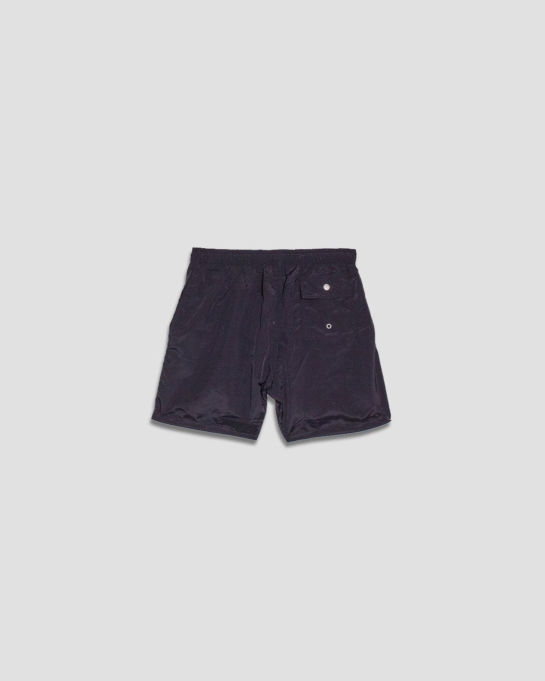 Solid Swim Trunk Black - BATHER