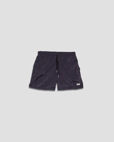Solid Swim Trunk Black - BATHER