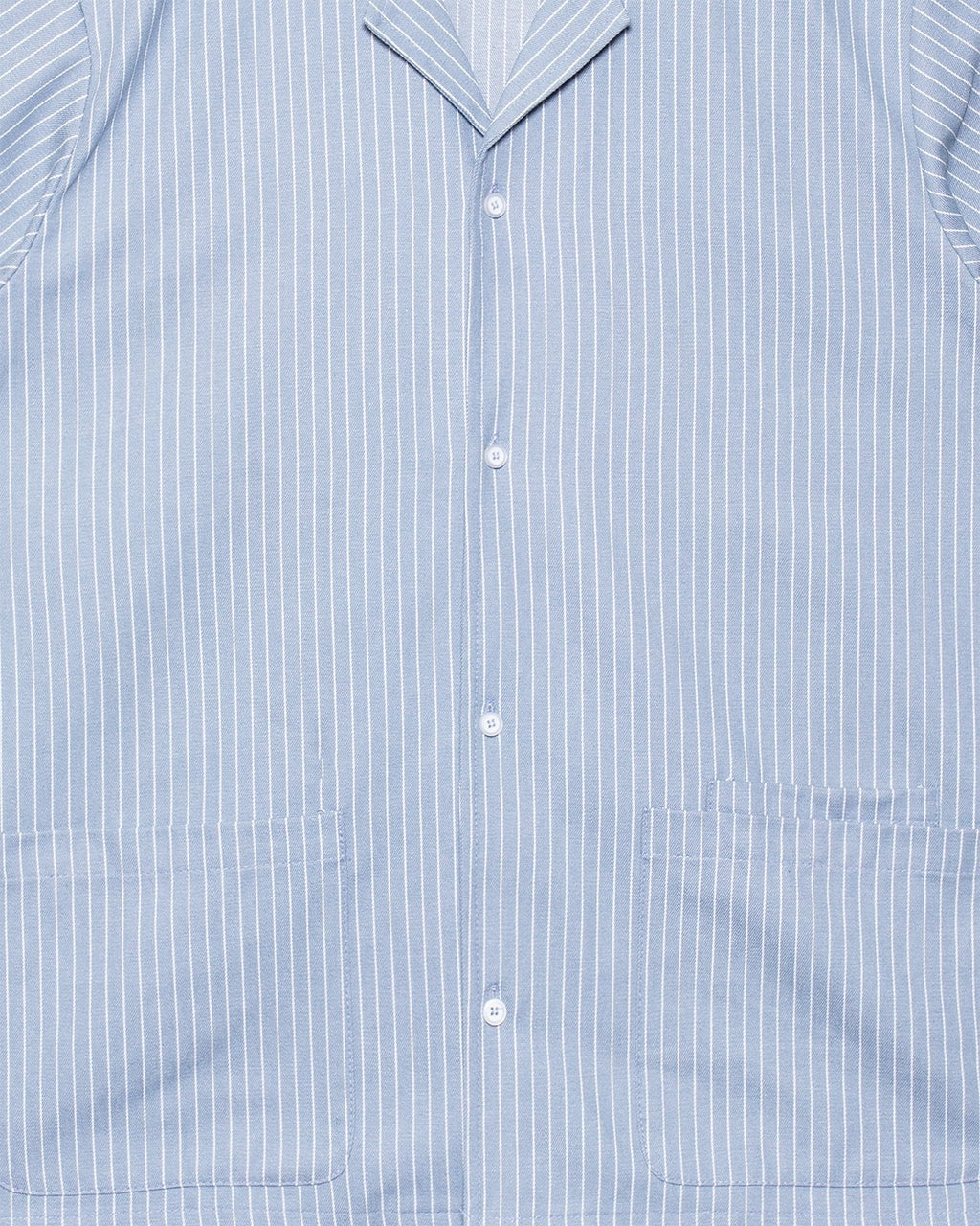 Stripe Denim Travelers Shirt - Mist - BATHER