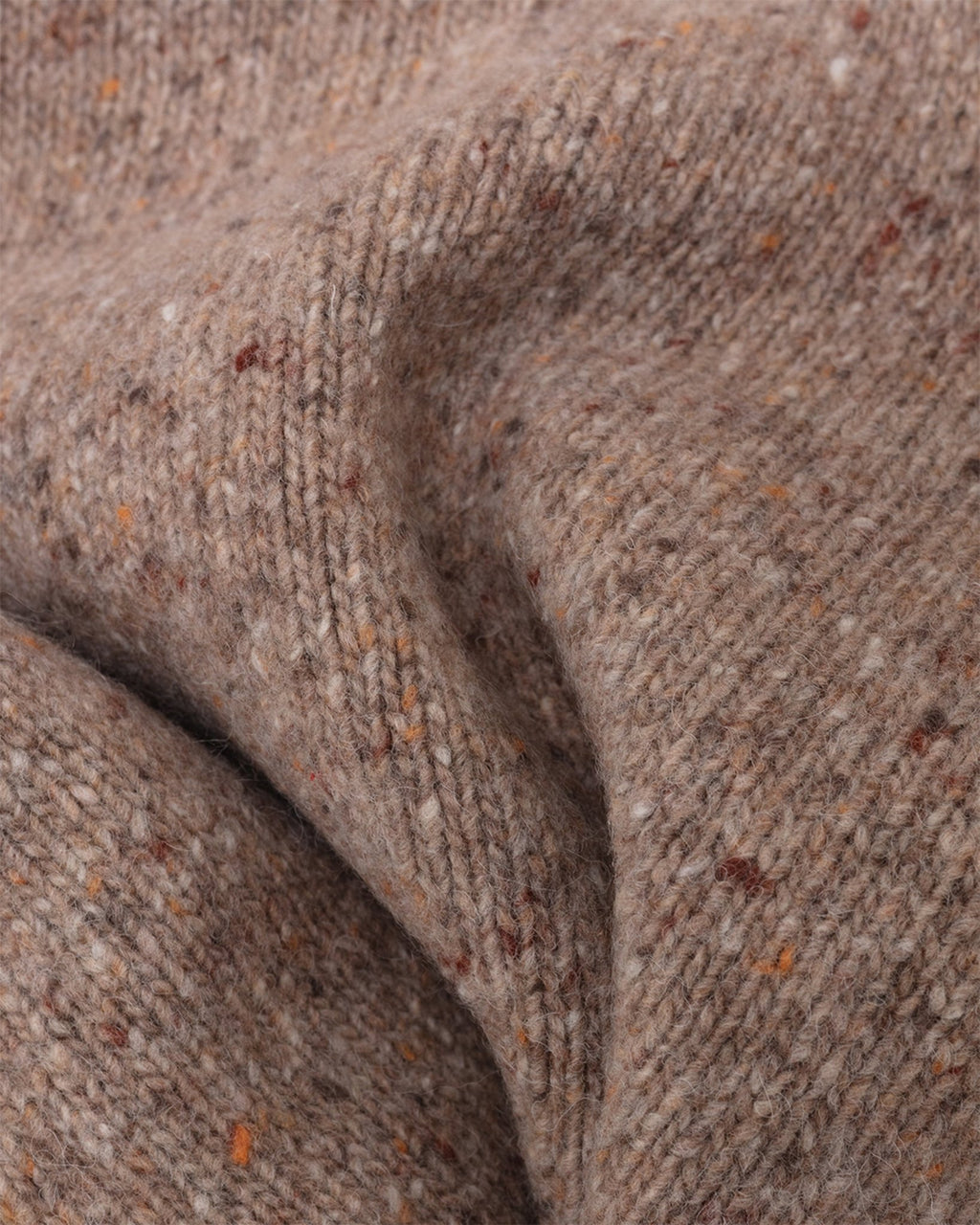 Allez Wool Knit Polo Super Wool Beige - CAMO