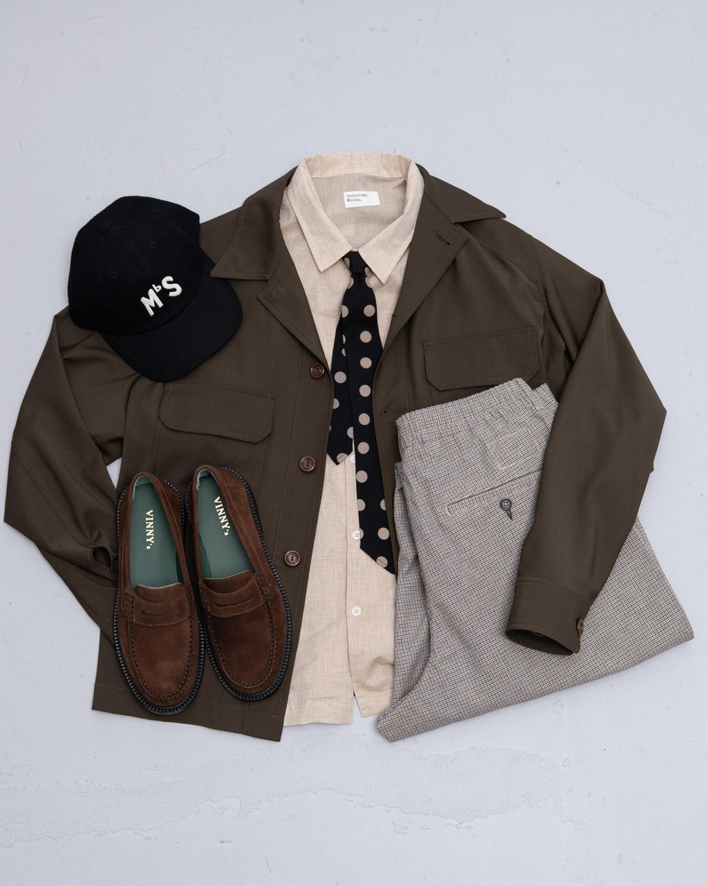 Balio JKT Shirt Wool Brown Zig - CAMO