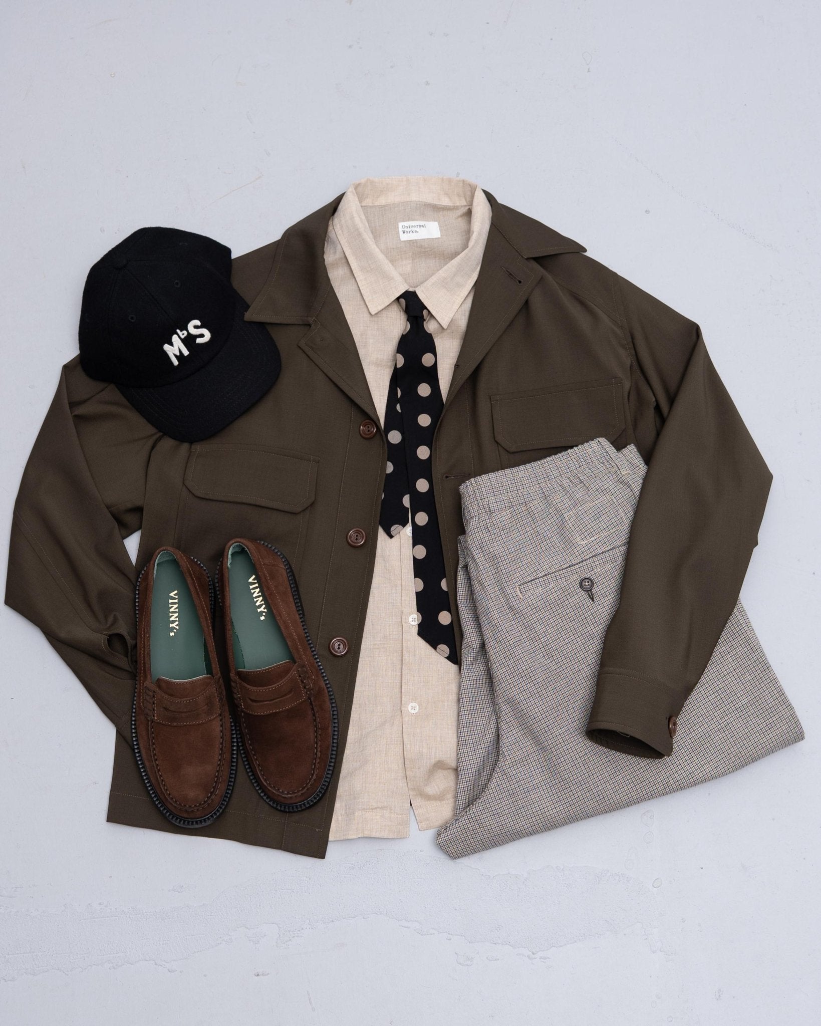 Balio JKT Shirt Wool Brown Zig - CAMO