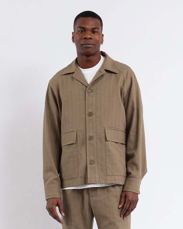 Brother New Jacket Shirt Mud Brown - CAMO