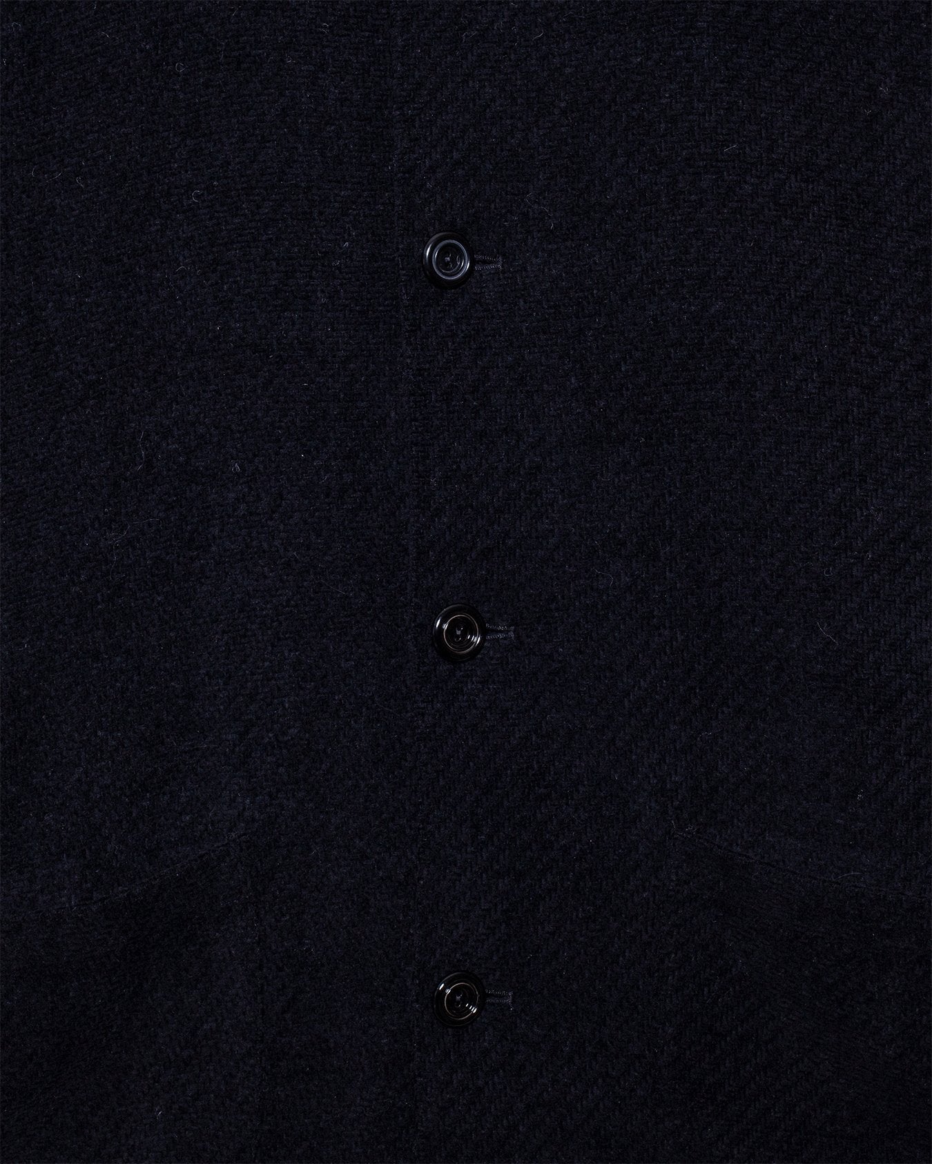 Tisserand Air Wide Jacket Trama Black Wool/ Cotton - CAMO