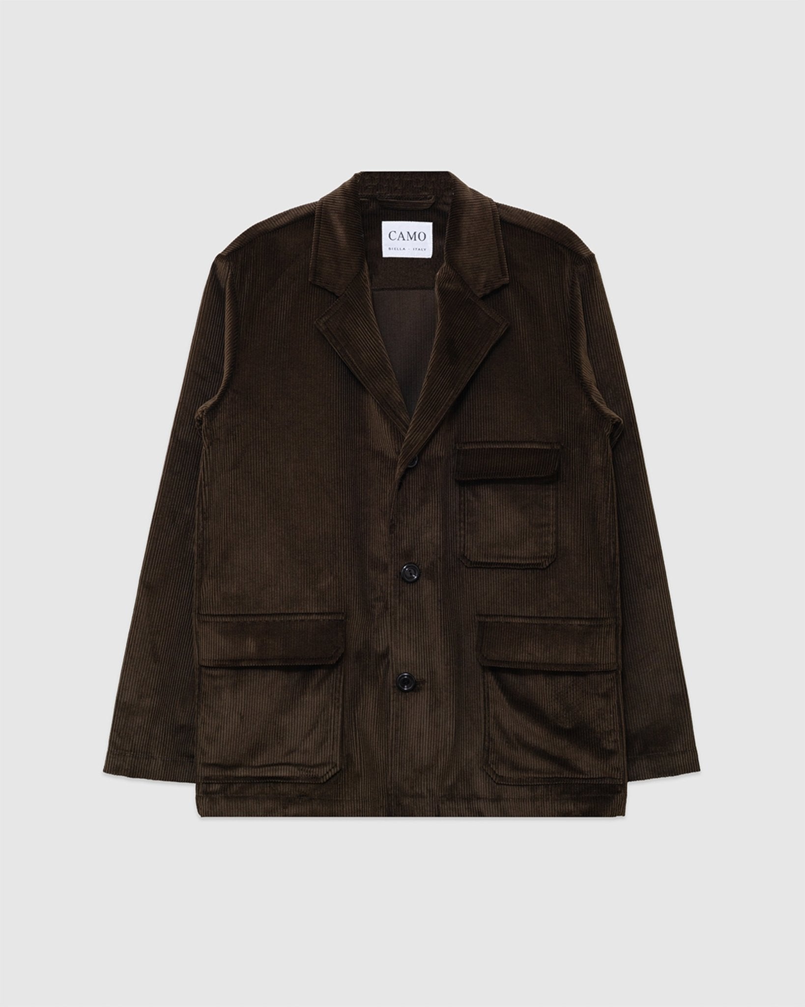 West Original Wide Jacket Super Velvet TBM Green - CAMO