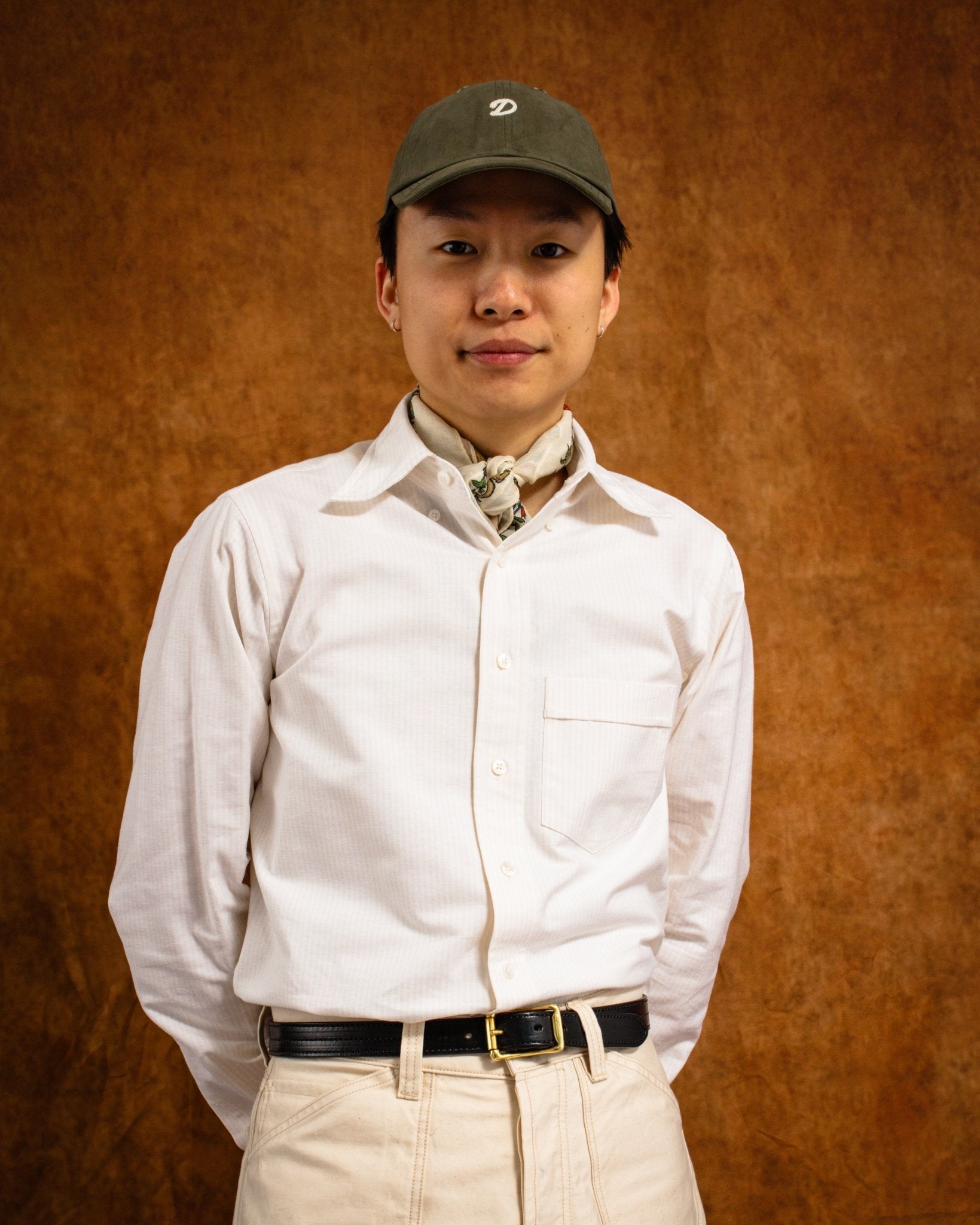 Chainstitch "D" Cap Green - DRAKE'S