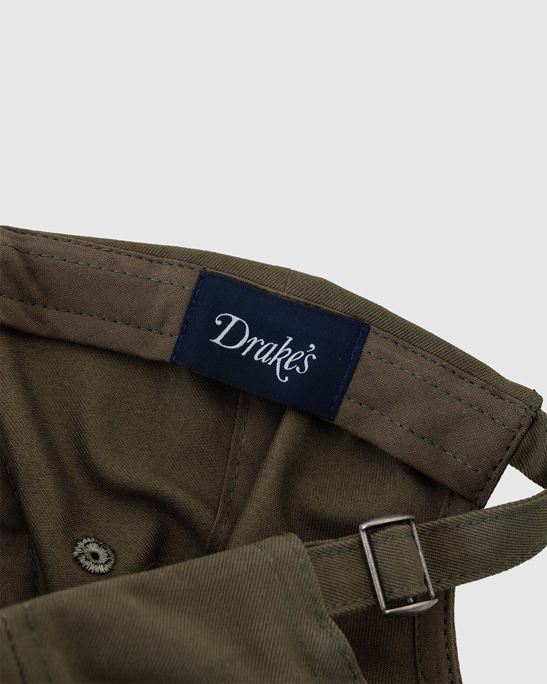 Chainstitch "D" Cap Green - DRAKE'S