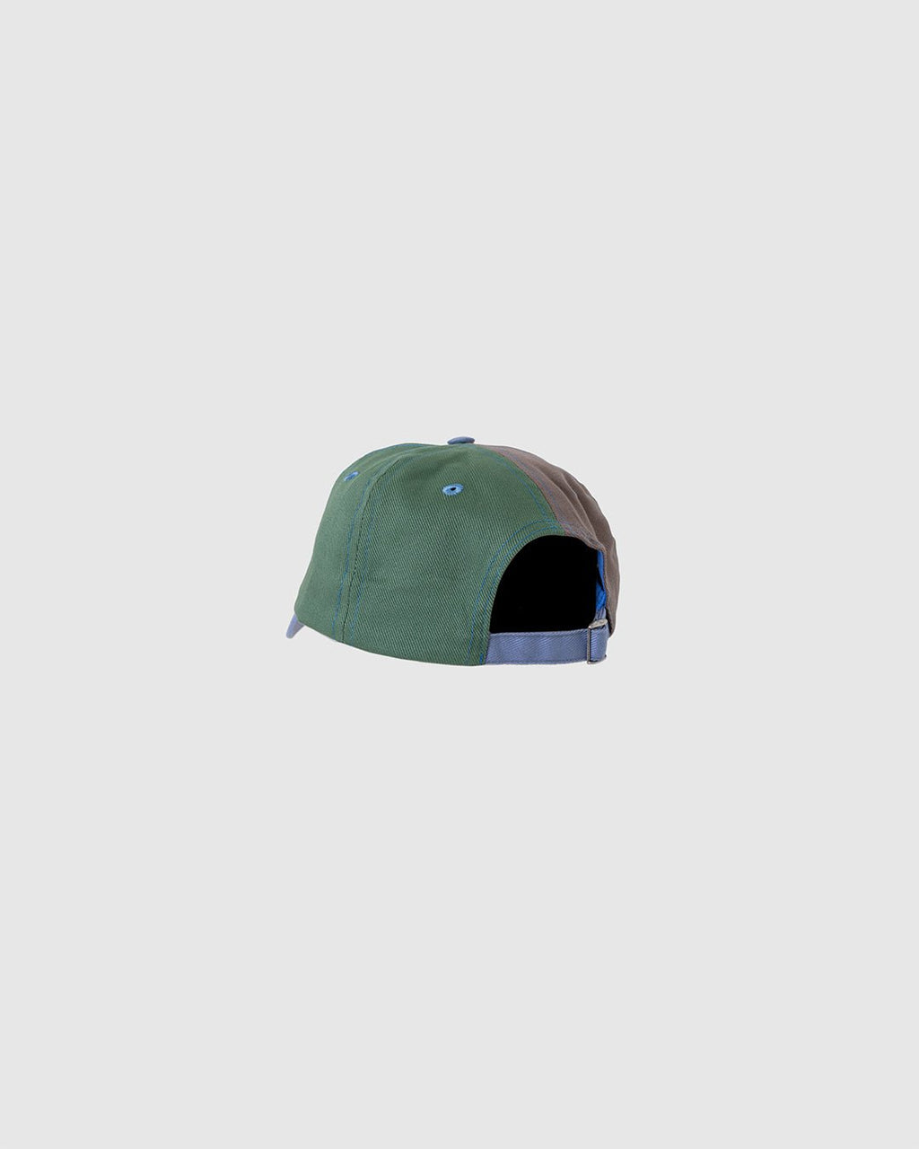 D' Chainstitch Twill Cap Sand/Green/Blue - DRAKE'S