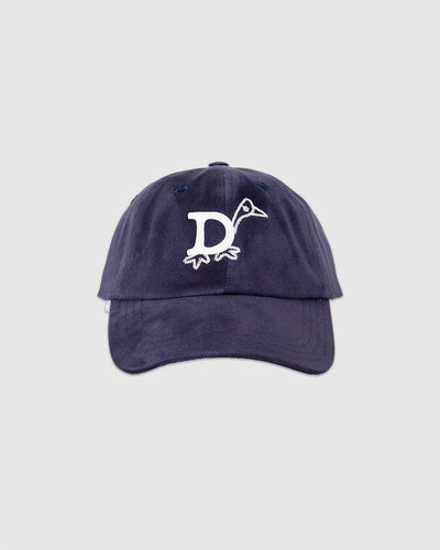 D Duck Twill Baseball Cap Navy - DRAKE'S