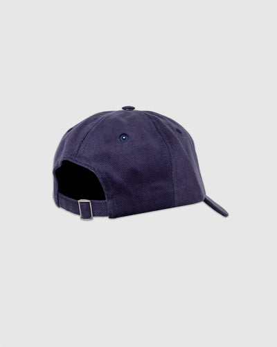 D Duck Twill Baseball Cap Navy - DRAKE'S