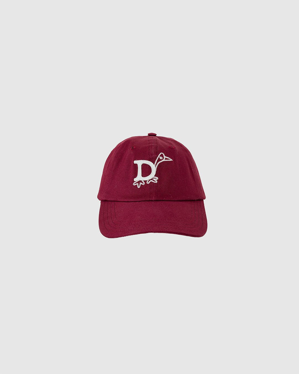 D Duck Twill Cap Burgundy - DRAKE'S