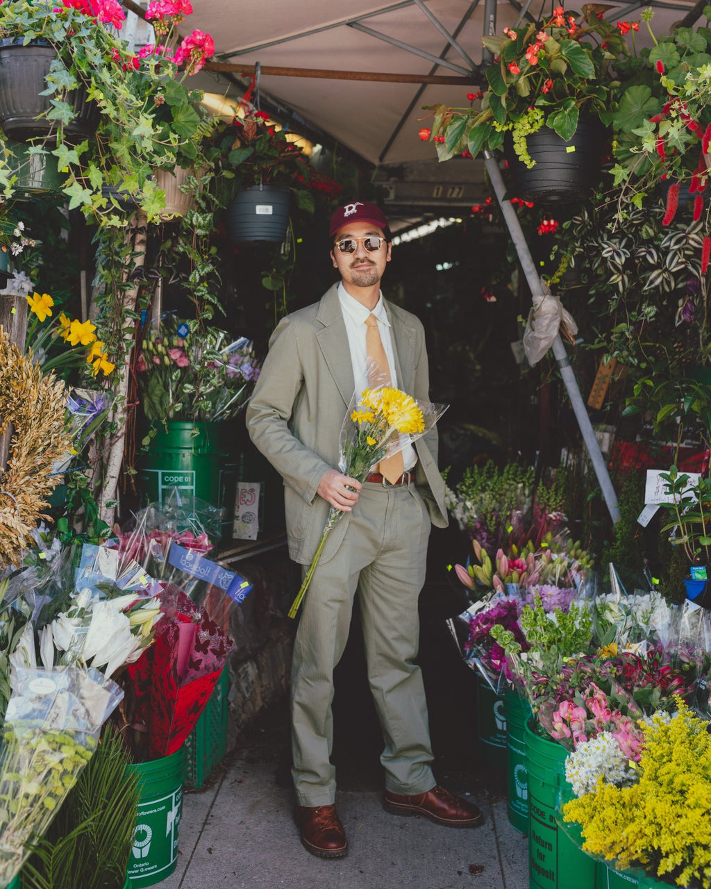 Herringbone Twill Cotton Games Blazer Mk. I Olive - DRAKE'S