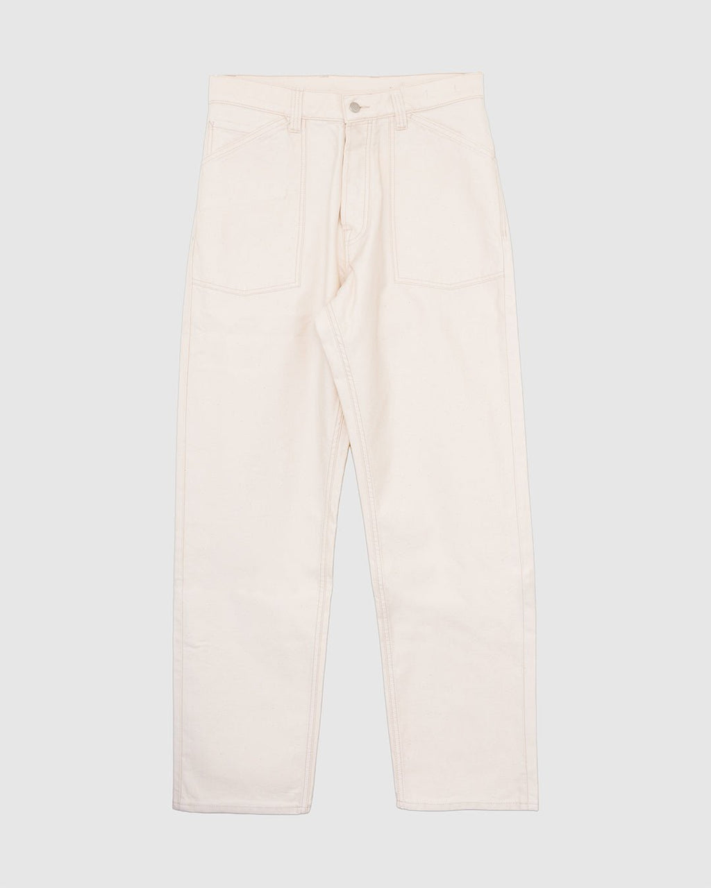 Military Satin Naval Pant Ecru - DRAKE'S