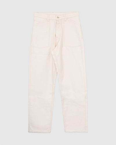 Military Satin Naval Pant Ecru - DRAKE'S