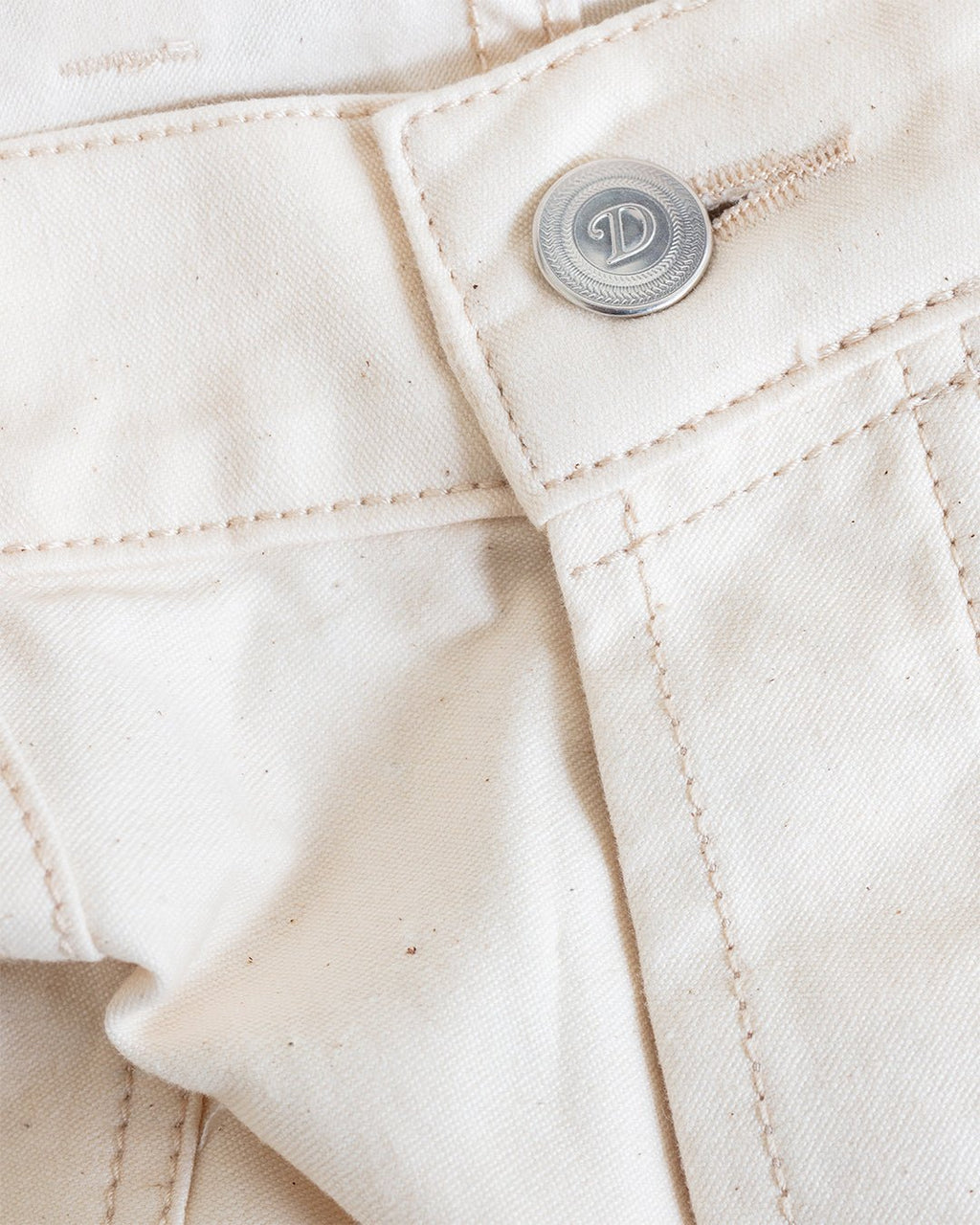 Military Satin Naval Pant Ecru - DRAKE'S