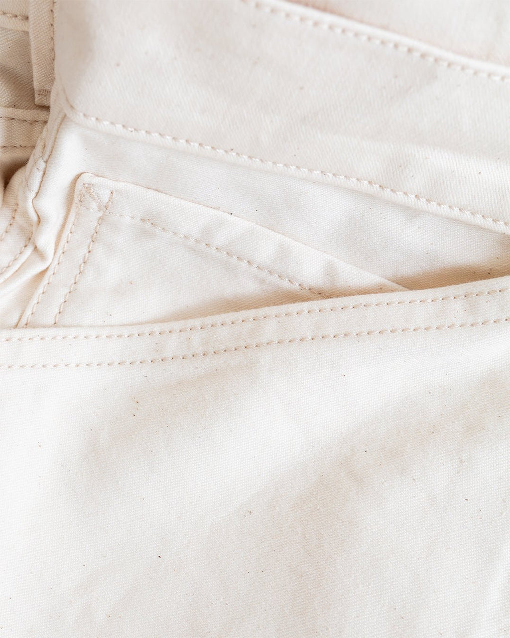 Military Satin Naval Pant Ecru - DRAKE'S