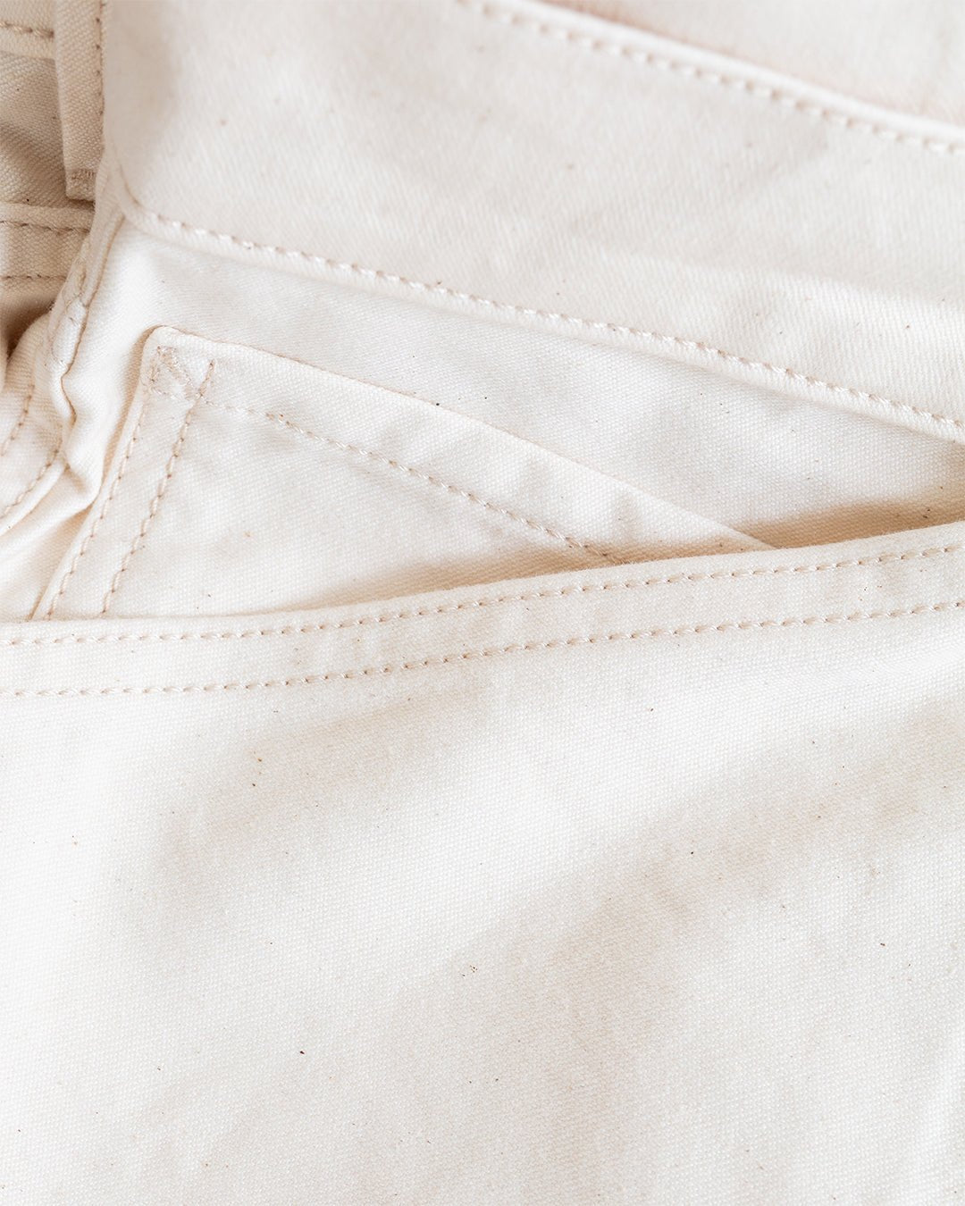 Military Satin Naval Pant Ecru - DRAKE'S