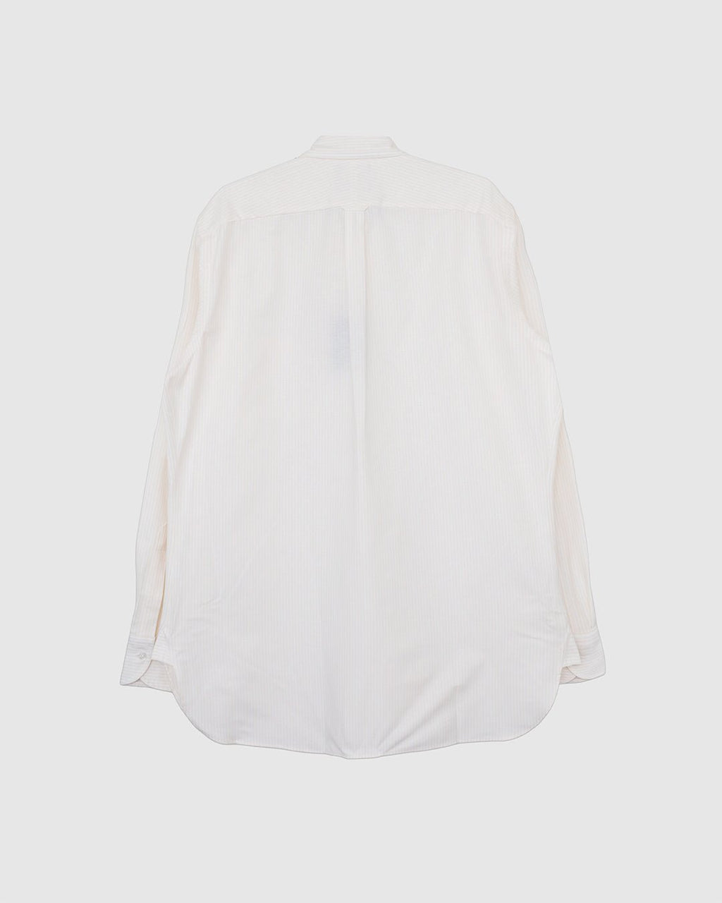 Ticking Stripe BD Oxford Shirt Cream - DRAKE'S