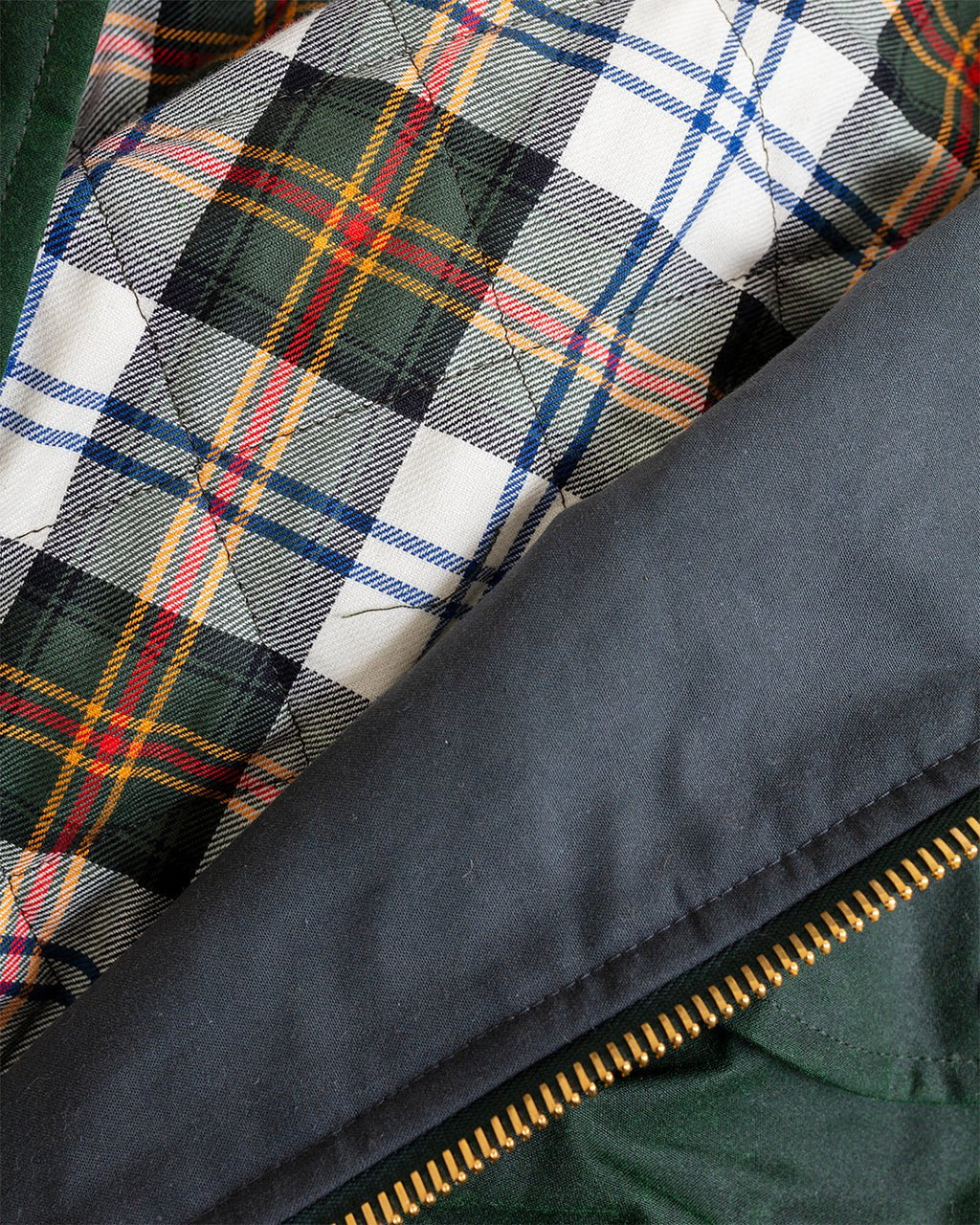 Waxed Coverall Emerald Green - DRAKE'S