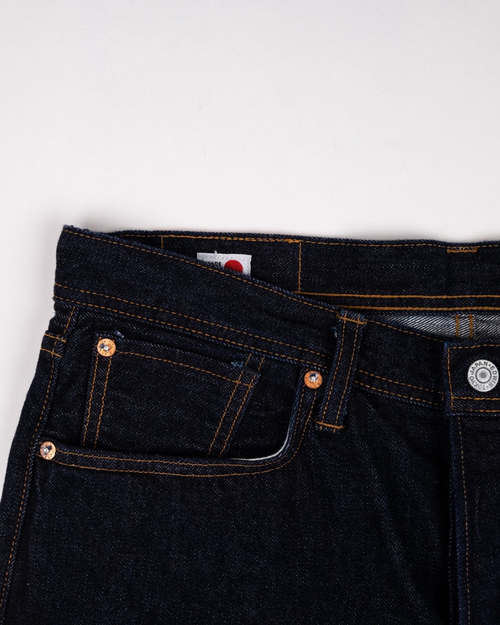 Akita Taper Fit Premium Selvedge Blue Wet - EDWIN MIJ