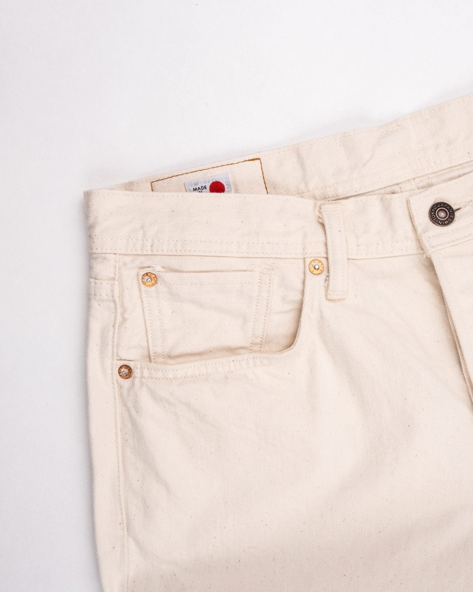 Akita Taper Fit Premium Selvedge Ecru - EDWIN MIJ