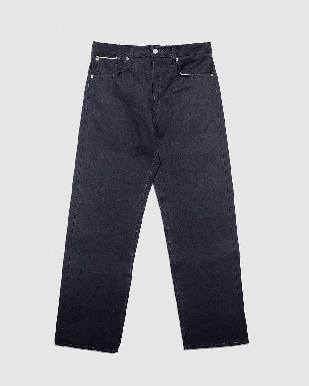 Akita Wide Straight Premium Selvedge Black Dry - EDWIN MIJ