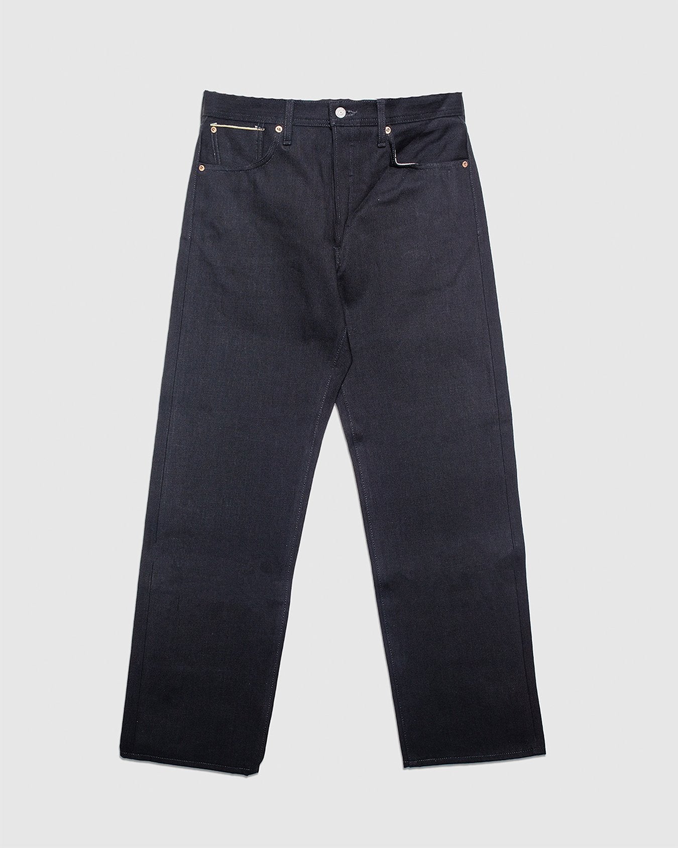 Akita Wide Straight Premium Selvedge Black Dry - EDWIN MIJ