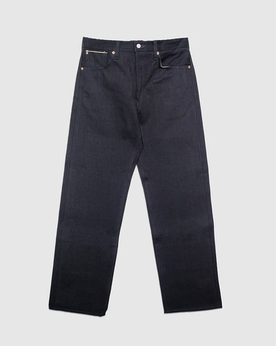 Akita Wide Straight Premium Selvedge Black Dry - EDWIN MIJ