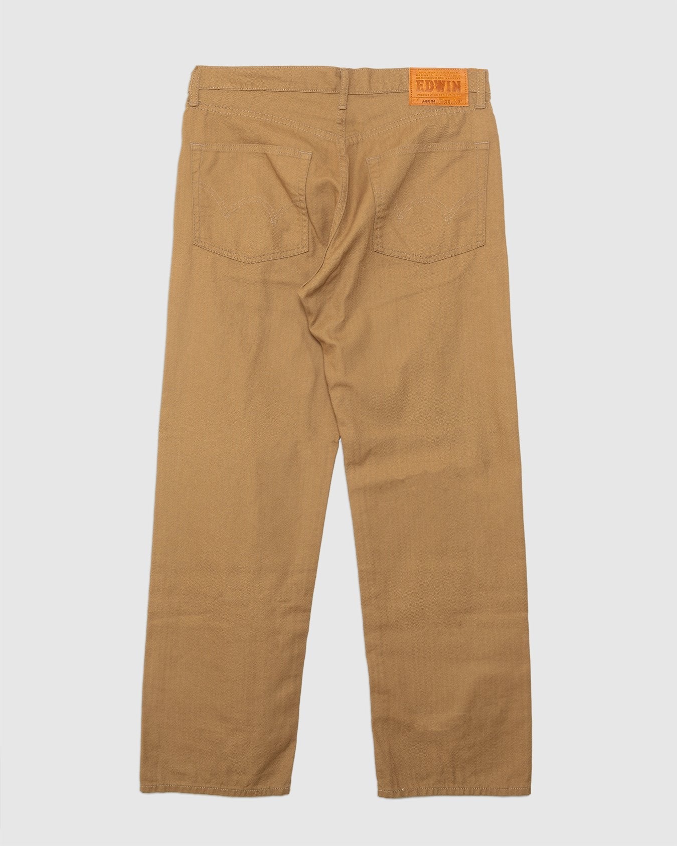 Aomori Wide Straight Khaki - EDWIN MIJ