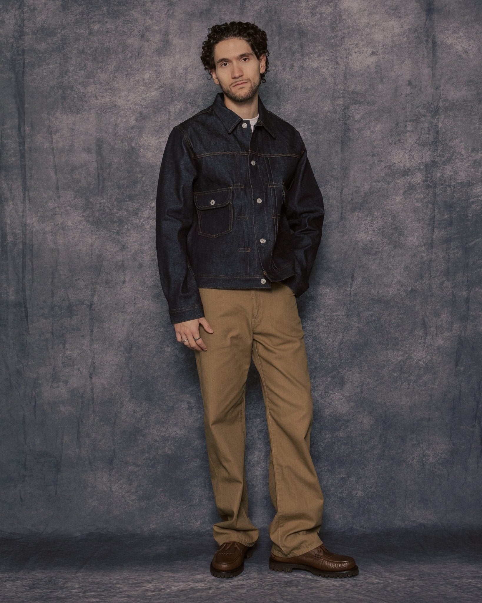 Aomori Wide Straight Khaki - EDWIN MIJ