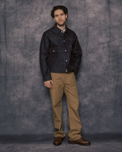 Aomori Wide Straight Khaki - EDWIN MIJ