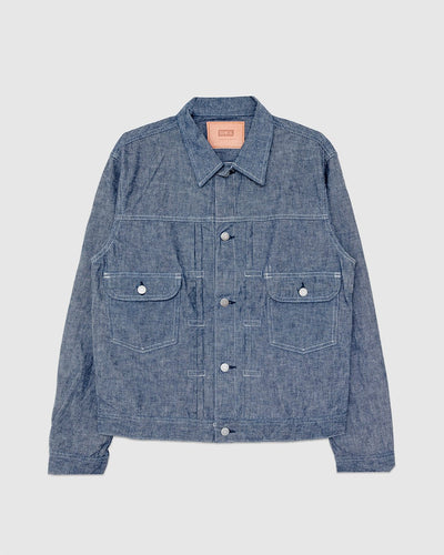 EDS Jacket 2nd Type OW Chambray - EDWIN MIJ