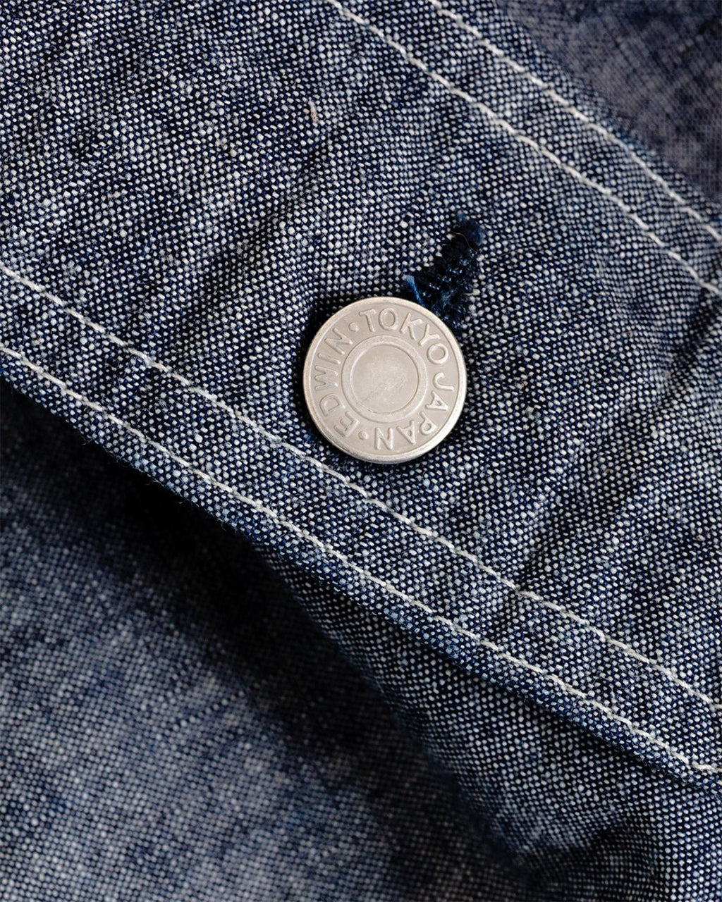 EDS Jacket 2nd Type OW Chambray - EDWIN MIJ