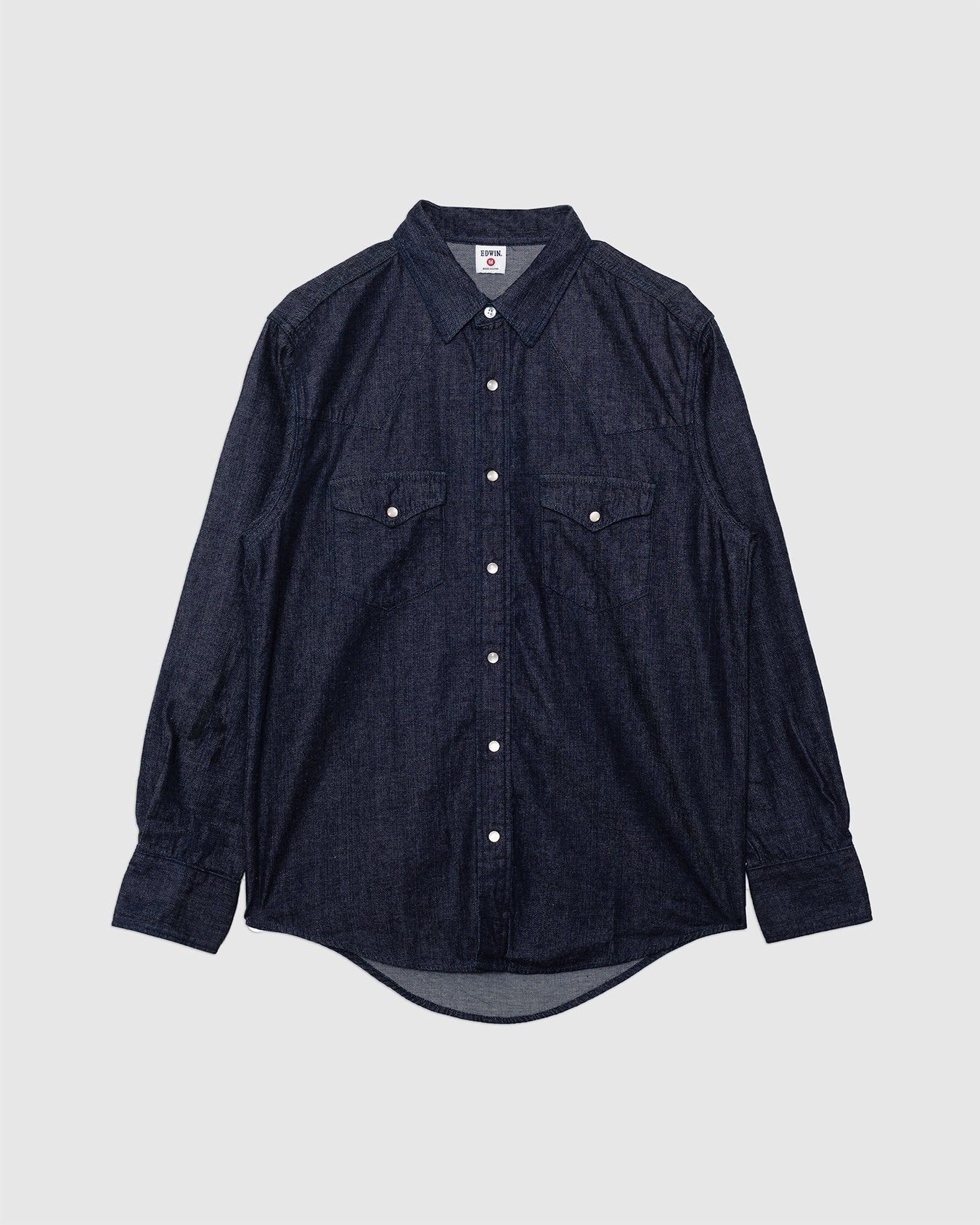 Western Shirt Blue Denim - EDWIN MIJ