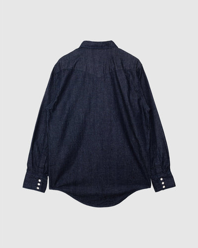 Western Shirt Blue Denim - EDWIN MIJ