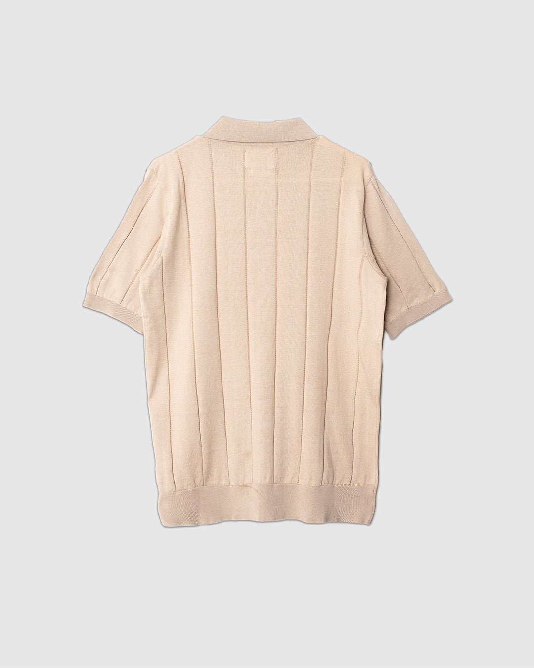 Jacobs Knitted Polo Sand - FAR AFIELD