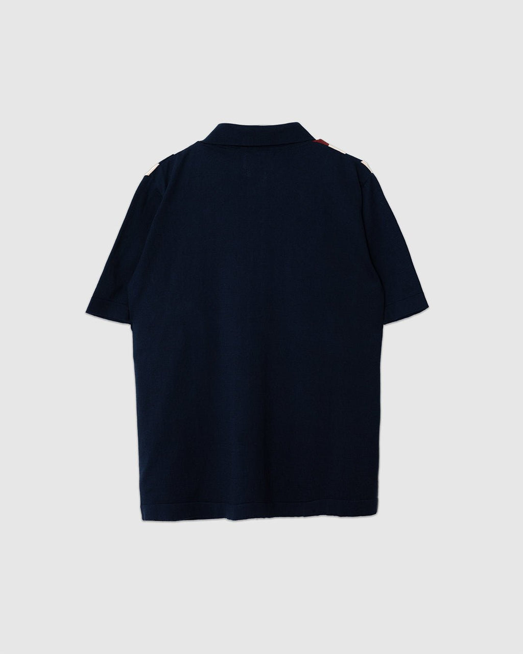 Velzy Knitted Shirt - Simple Stripe Navy/Multi - FAR AFIELD