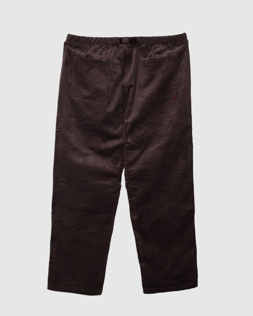 Corduroy Loose Tapered Ridge Pant Deep Brown - GRAMICCI