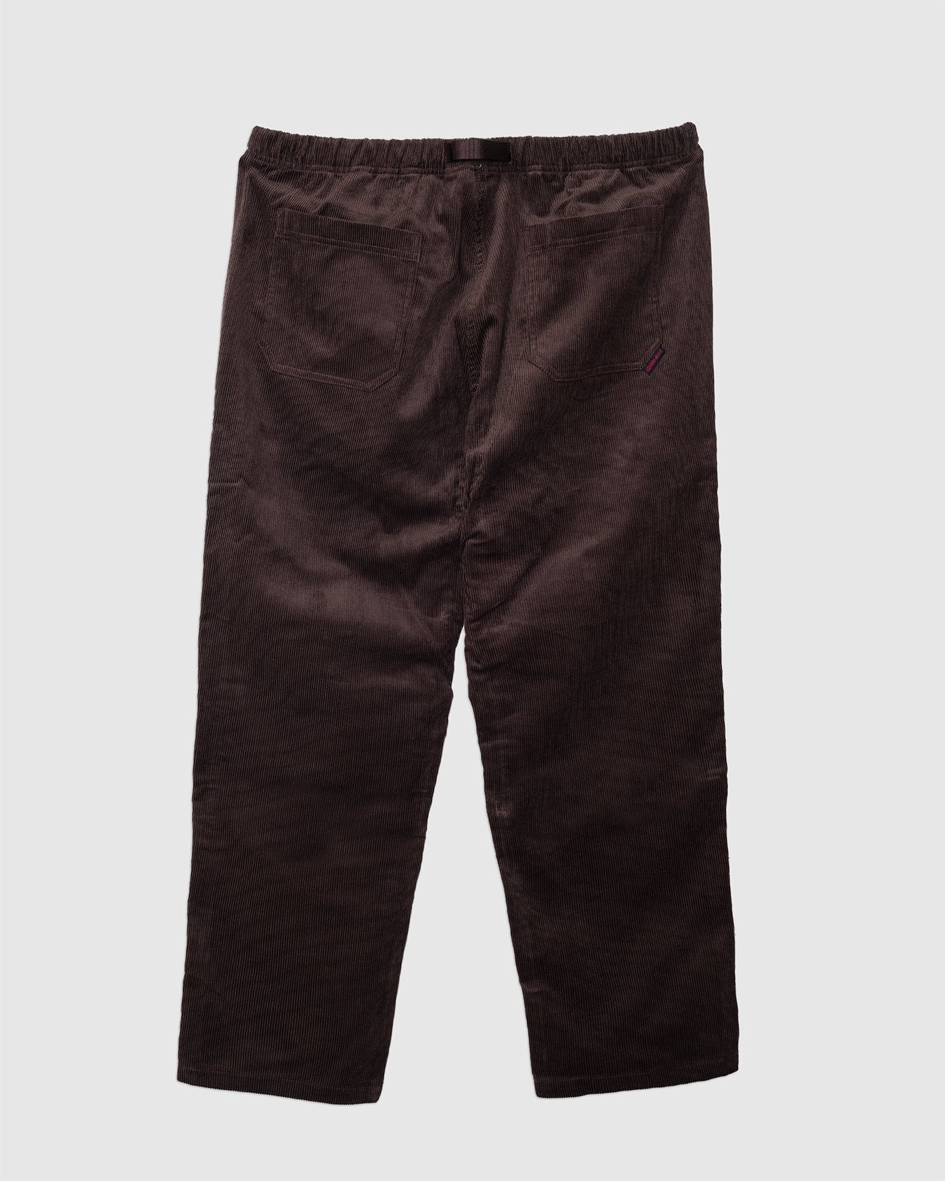 Corduroy Loose Tapered Ridge Pant Deep Brown - GRAMICCI