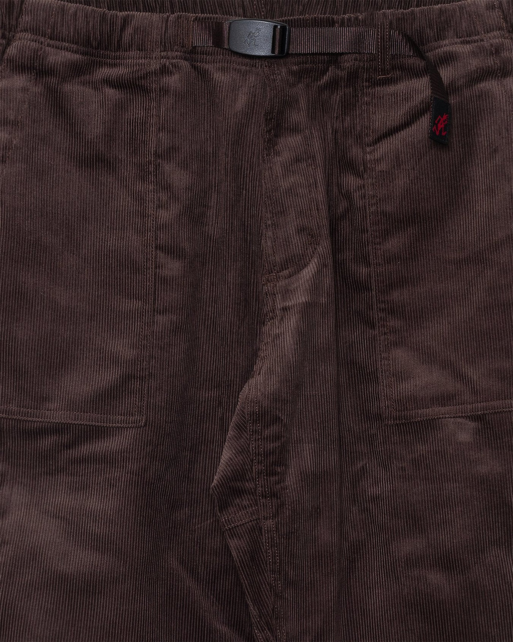Corduroy Loose Tapered Ridge Pant Deep Brown - GRAMICCI