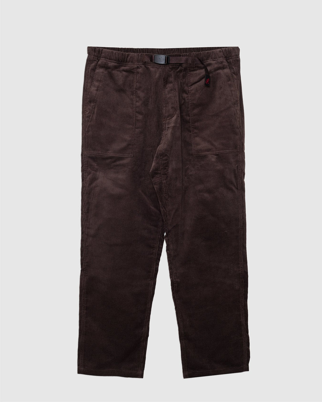 Corduroy Loose Tapered Ridge Pant Deep Brown - GRAMICCI