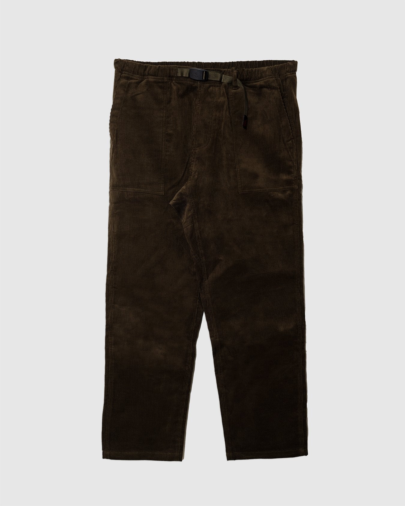 Corduroy Loose Tapered Ridge Pant Olive - GRAMICCI