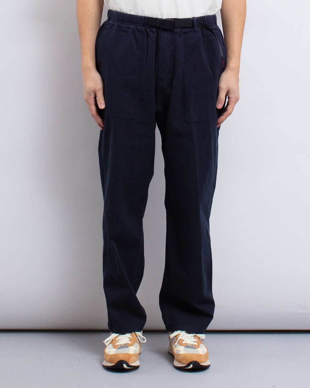 Loose Tapered Ridge Pant Double Navy - GRAMICCI