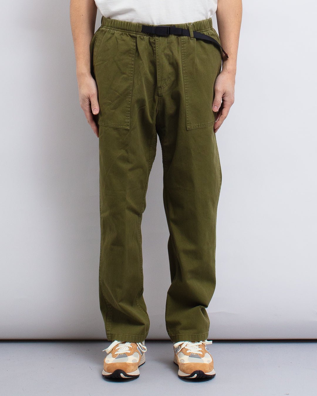 Loose Tapered Ridge Pant Olive - GRAMICCI