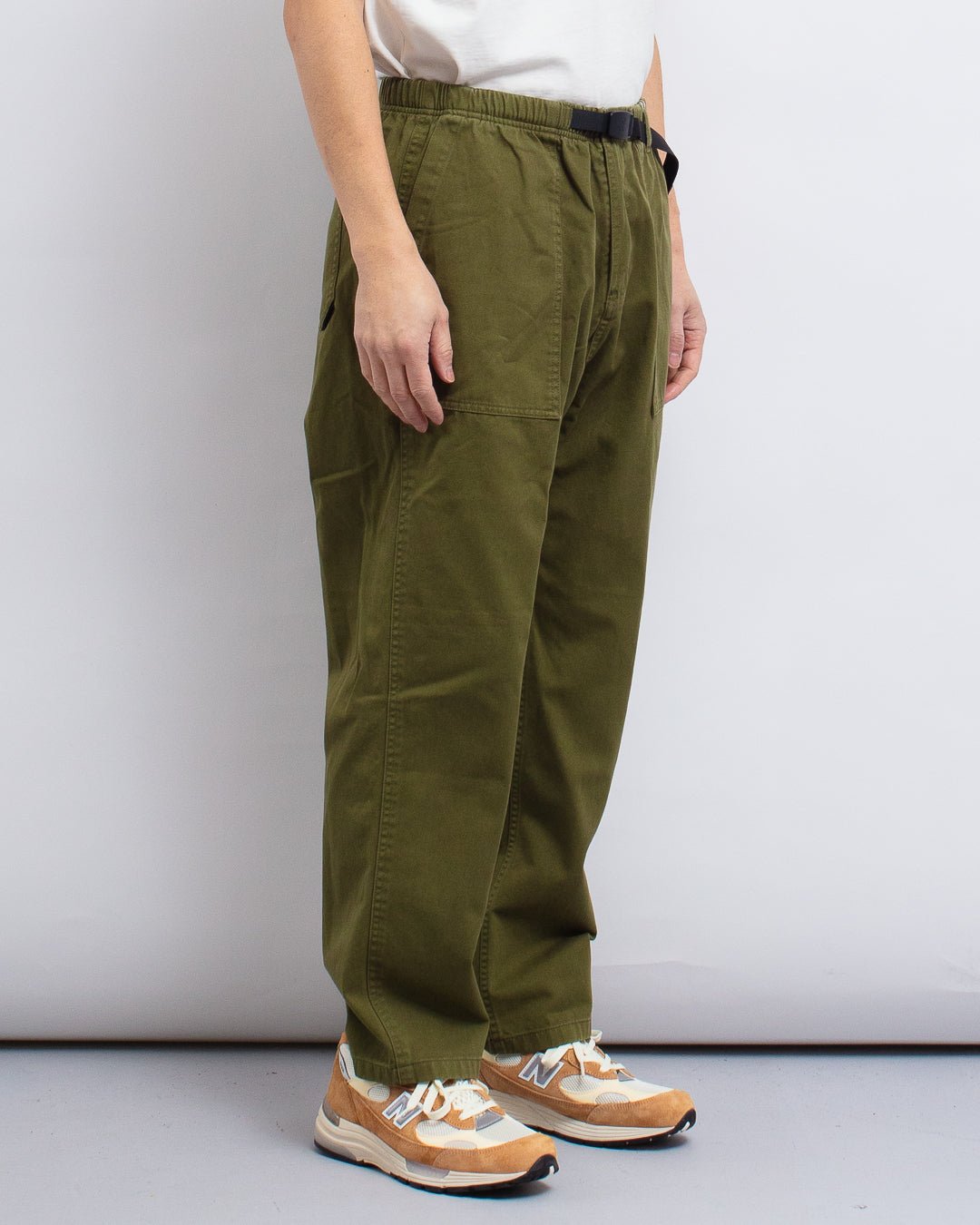 Loose Tapered Ridge Pant Olive - GRAMICCI