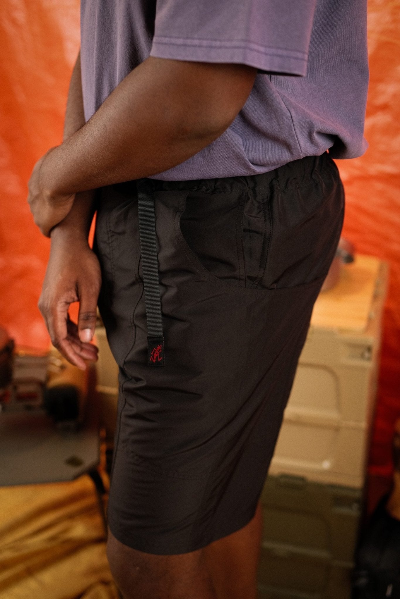 Shell Gear Short - Black - GRAMICCI