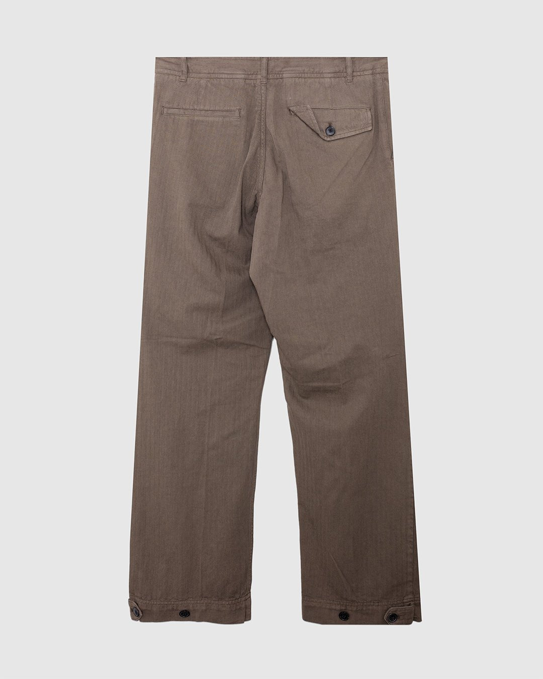 Karlo Wide Cut Utility Trousers Sage - HANSEN
