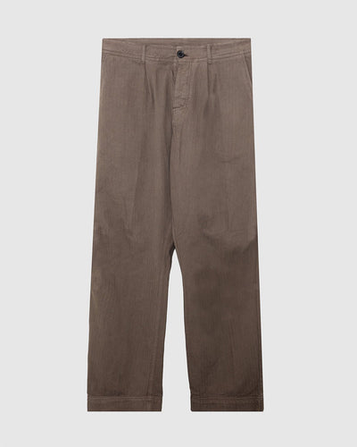 Karlo Wide Cut Utility Trousers Sage - HANSEN