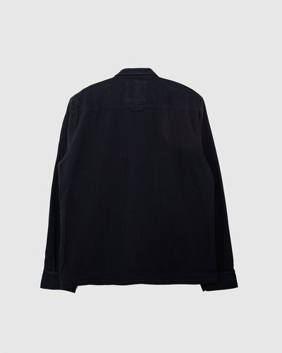 Luka Sturdy Overshirt Black - HANSEN