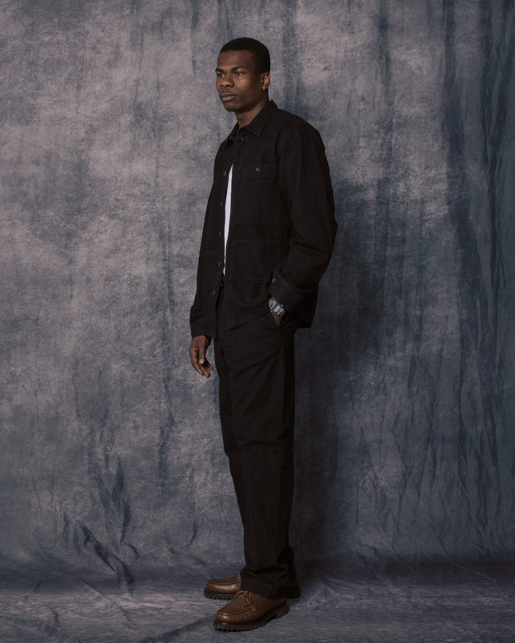 Luka Sturdy Overshirt Cocoa Bean - HANSEN